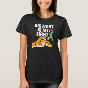 Camiseta Mês de Conscientização do Autismo Peça do Quebra-c