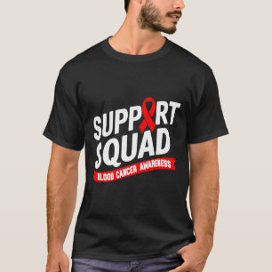 Camiseta Mês de Conscientização do Câncer de Sangue Esquadr