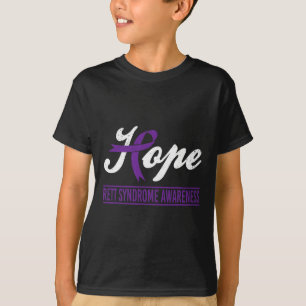 Camiseta Mês de Conscientização e Suporte à Síndrome de Ret