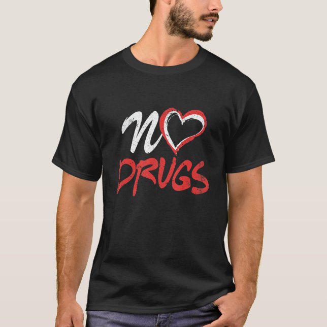 Camiseta Mês de Conscientização Sem Drogas Mês de Conscient (Frente)