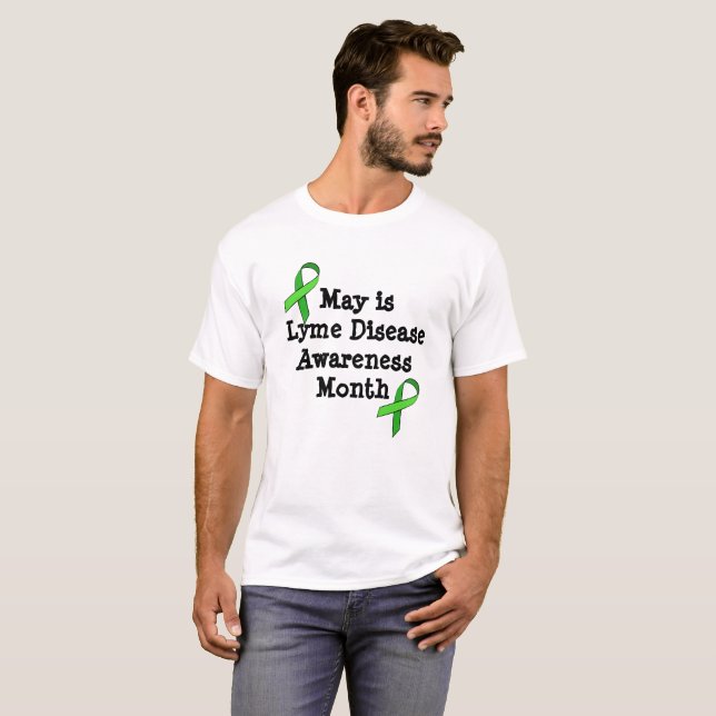 Camiseta Mês de Conscientização sobre a Doença de  (Frente Completa)