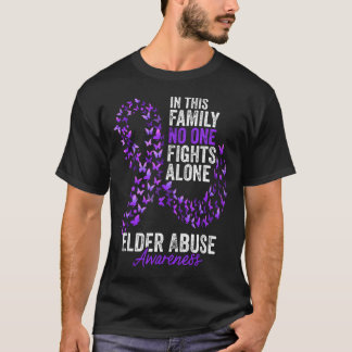 Camiseta Mês de Conscientização sobre Abuso de Idosos Borbo