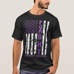 Camiseta Mês de Conscientização sobre Alzheimer Dia USA Fit