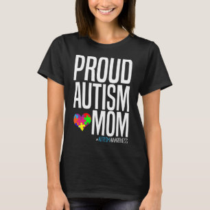 Camiseta Mês de Conscientização sobre Autismo - Mãe Orgulho