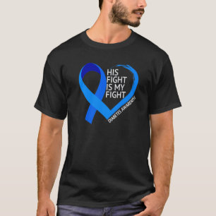 Camiseta Mês de Conscientização sobre Diabetes 2022 T1D T2D