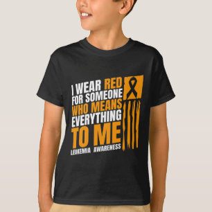 Camiseta Mês de Conscientização sobre Leucemia Eu Uso Cânce