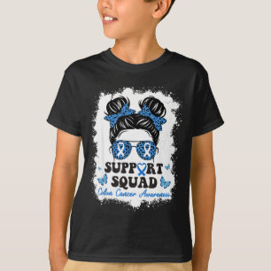 Camiseta Mês de conscientização sobre o câncer de cólon col