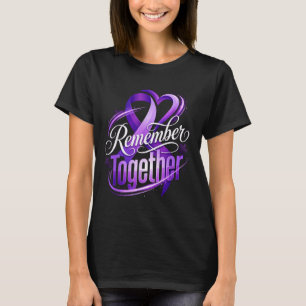 Camiseta Mês de conscientização sobre perda de memória e Al