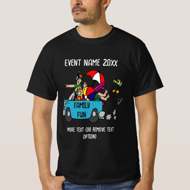 Camiseta Mês de Diversão da Família (Frente)