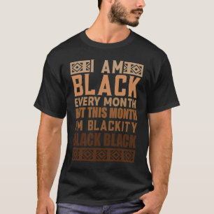 Camiseta Mês de Empoderamento do Orgulho Negro