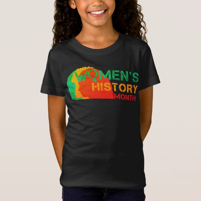 CAMISETA MÊS DE HISTÓRIA DAS MULHERES (Frente)
