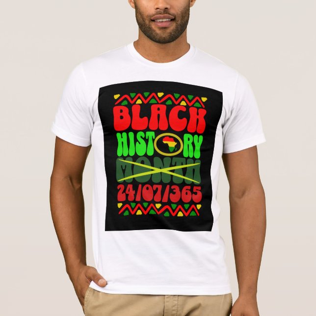CAMISETA MÊS DE HISTÓRIA NEGRA (Frente)