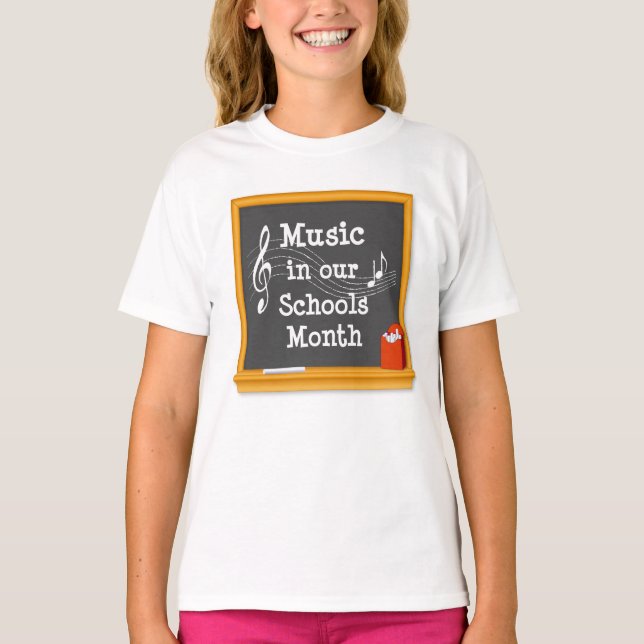 Camiseta Mês de Música é para Músicos (Frente)