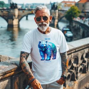 Camiseta Mês de Nascimento do Urso Animal