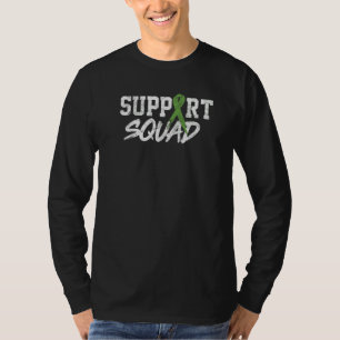 Camiseta Mês de Sensibilização do Cérebro do Esquadrão de S