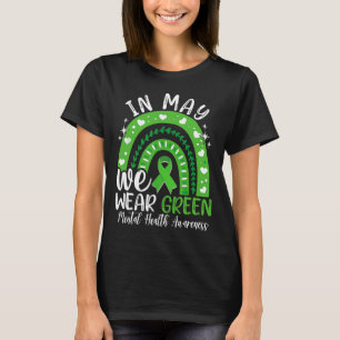 Camiseta Mês de Sensibilização para a Saúde Mental Em Maio
