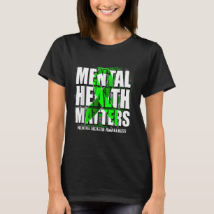 Camiseta Mês de Sensibilização para a Saúde Mental Suporte