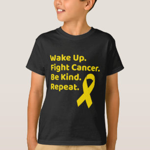 Camiseta Mês De Sensibilização Para O Cancer Da Infância Pa