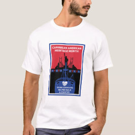 Camiseta Mês do Caribe Patrimônio Americano