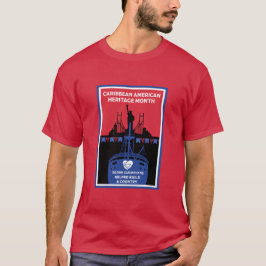 Camiseta Mês do Caribe Patrimônio Americano