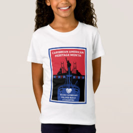Camiseta Mês do Caribe Patrimônio Americano