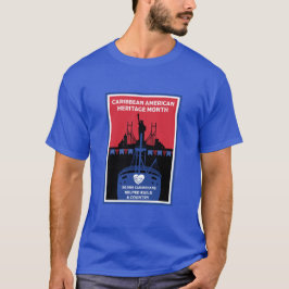 Camiseta Mês do Caribe Patrimônio Americano