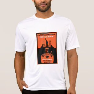 Camiseta Mês do Caribe Patrimônio Americano