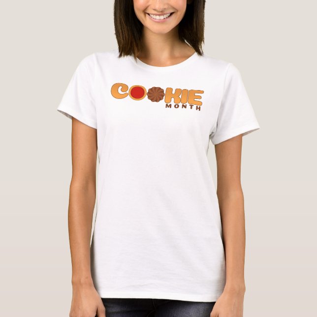 Camiseta Mês do cookie (Frente)