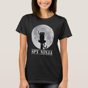 Camiseta Mês do Espião Legal de Jogos Ninja Garoto Gamer Cr