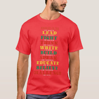 Camiseta Mês do Histórico Preto do Dream LikeBLM
