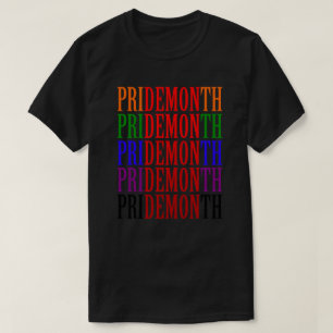 Camiseta Mês do Orgulho do Demônio de Ferro