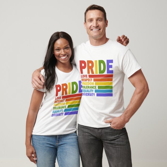 Camiseta Mês do Orgulho LGBT (Unissex)