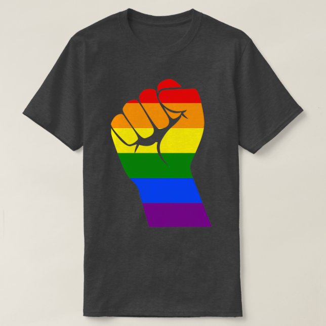 Camiseta Mês do Orgulho LGBT Oferece 2020 com LGBT (Frente do Design)
