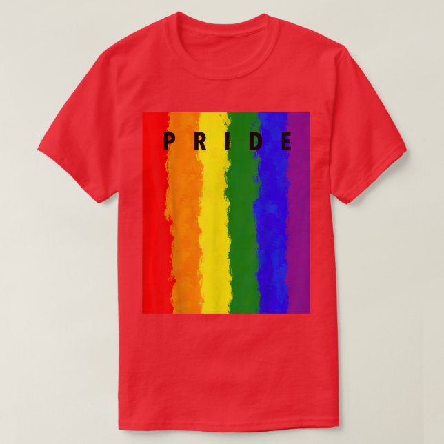 Camiseta Mês do Orgulho LGBTQ  (Frente do Design)