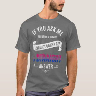 Camiseta Mês do Orgulho LGBTQ Não é Possível ao Hetero Resp