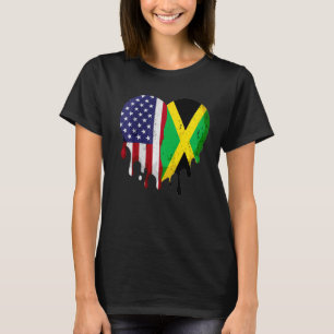 Camiseta Mês do Patrimônio Hispânico jamaicano-americano