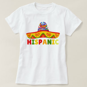 Camiseta Mês Nacional da Herança Hispânica Latino ,Hispânic