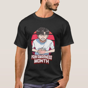 Camiseta Mês Nacional de Conscientização sobre Dor Crônica