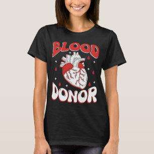Camiseta Mês Nacional de Doador de Sangue, Doação de Design