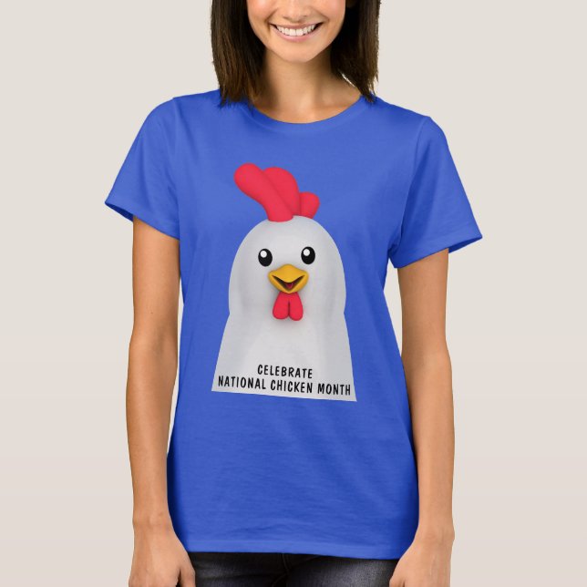 Camiseta Mês Nacional de Galinha (Frente)