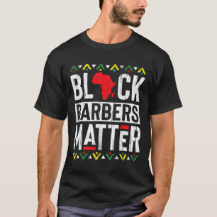 Camiseta Mês Negro Barbeiros História das Mulheres Africana