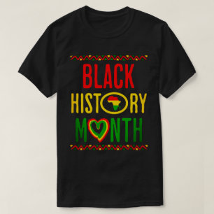 Camiseta Mês Negro, Décimo Junho, Mês da História Negra