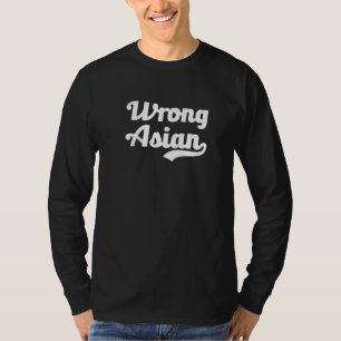 Camiseta Mês Wronga do Pacífico Asiático Incorreto