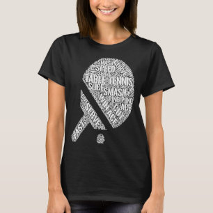 Camiseta Mesa Ball Ping Pong Clothes Men (Tênis)