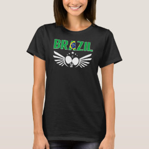Camiseta Mesa brasileira suporta Ping Pong T