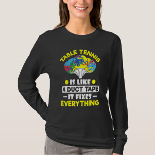 Camiseta Mesa Como Uma Fita De Duto, A Tênis De Corrige Tu