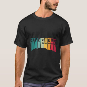 Camiseta Mesa da Cidade do Cabo Montanha África do Sul