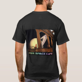 Camiseta Mesa de Café ExternoSpace com uma Vista T-Shirt
