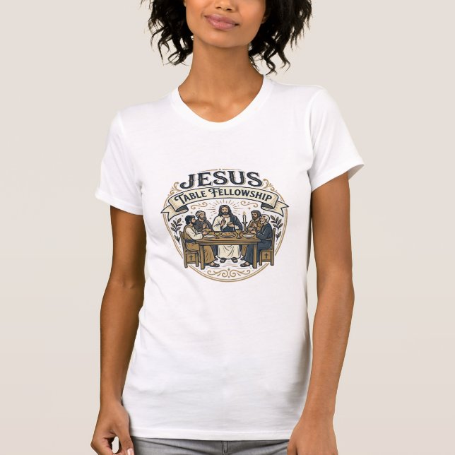 Camiseta Mesa de Comunhão de Jesus Mesa de Comunhão de Jesu (Frente)