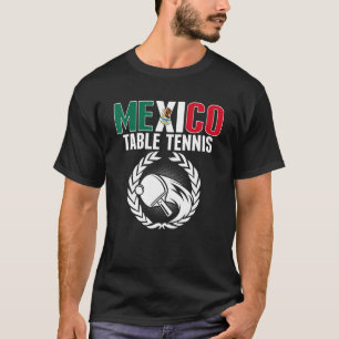 Camiseta Mesa de Tênis México Suporte à Equipe Mexicana d